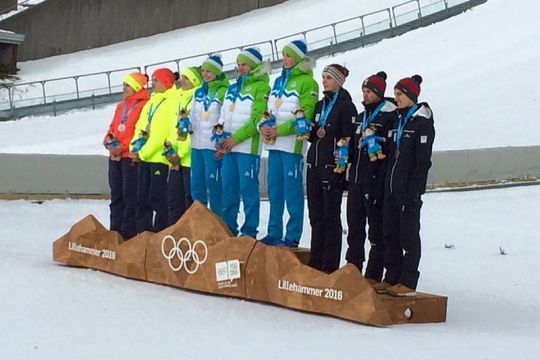 Vid in Bor - novo zlato na MOI v Lillehammerju 18.02.2016
