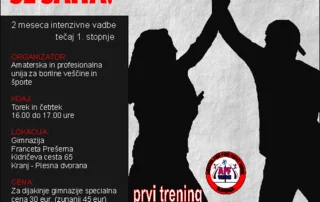 Borilne veščine tudi pri nas
