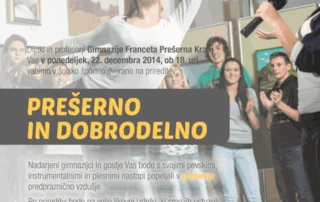Prešerno in dobrodelno