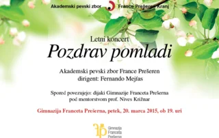 Letni koncert - Pozdrav pomladi