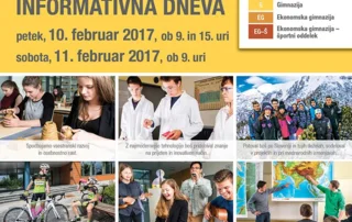 INFORMATIVNI DAN NA GIMNAZIJI FRANCETA PREŠERNA