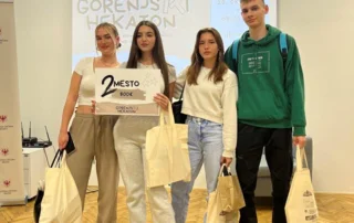 Naši dijaki drugi na prvem Gorenjskem hekatonu