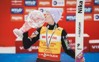 Nika in Domen Prevc spisala uspehe za zgodovino