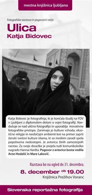 Fotografska razstava Katje Bidovec