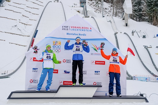 Skakalci do zlata na Olimpijskem festivalu evropske mladine