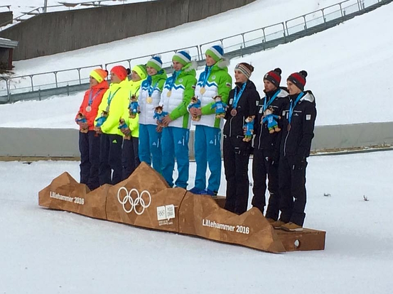 Vid in Bor - novo zlato na MOI v Lillehammerju 18.02.2016