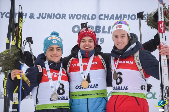 Alex Cisar, dvakratni mladinski svetovni prvak v biatlonu