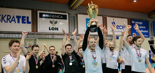 ANDREJ ŠTEMBERGAR ZUPAN - nekdanji dijak kapetan zmagovalne ekipe in naj igralec finalnega obračuna