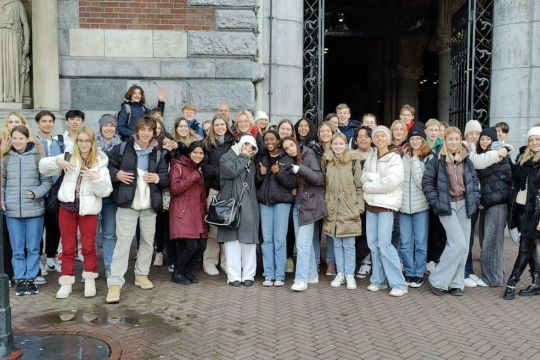 Nizozemska navdušila dijake – Obisk šole Van der Capellen 